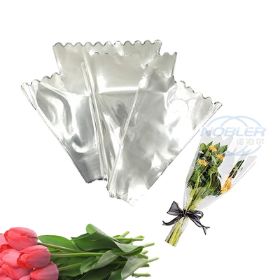 آستین های دسته گل مثلثی شفاف ضد آب با دکور رفل