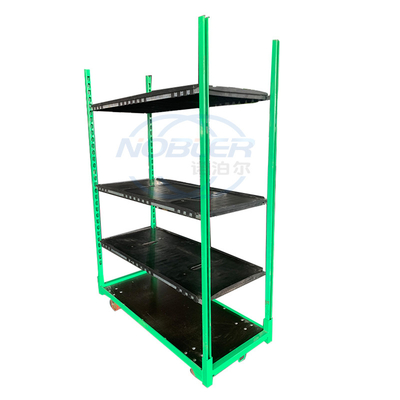 125mm دانمارکی کاربری Trolley / قفسه های Trolley از دانمارک با پولیش الکترولیتی