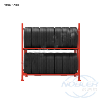 قفسه تایر پالت فولادی پوشش پودری سفارشی ذخیره سازی قفسه لاستیک کامیون کامیون
