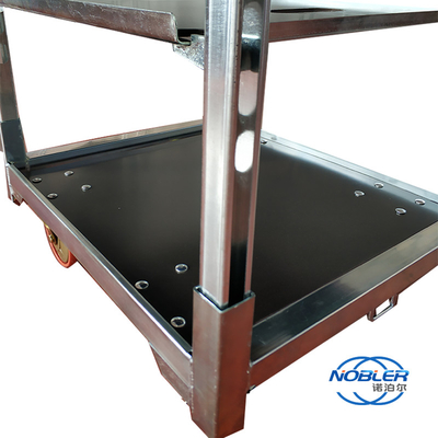 675*562*1700mm پلائیوود گل راننده چرخ PP آسان برای نصب و دوام