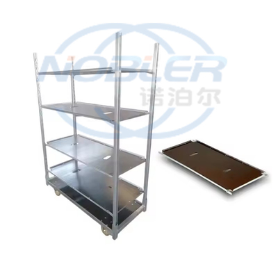 ظرفیت بارگذاری قوی Cc دانمارک Trolleys Pp Caster ضد آب