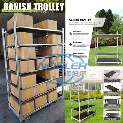مقاومت در برابر خوردگی دانمارکی Trolly نه آسان به زنگ زدن چهار چرخ رولینگ