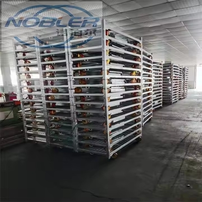کانتینر استاندارد لوژستیک کامیون کارخانه هلندی تراک مقاومت در برابر خوردگی چرخ چهار چرخ