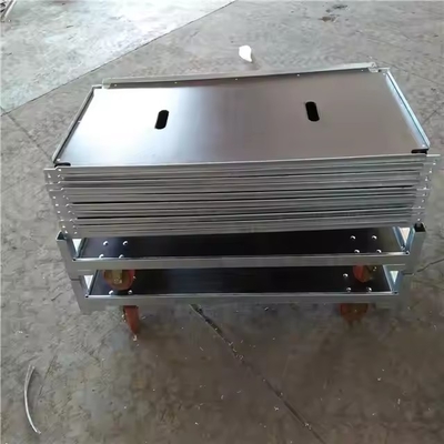 CC کانتینر دانمارک Trolley 4 چرخ سبد شامل