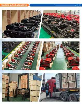 چمن‌زن خزنده هوشمند با کنترل از راه دور، با باتری لیتیوم آهن فسفات (LiFePO₄)، چهار چرخ متحرک، صرفه‌جویی در انرژی و سازگار با محیط زیست، و 3 ساعت کارکرد مداوم.