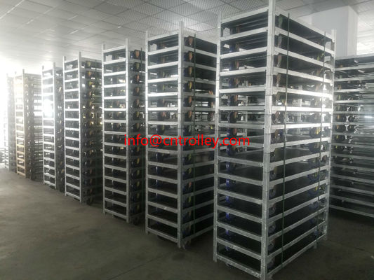 ماشین گل زنک گالوانیزه داغ دانمارکی که دارای پوشش چوبی طبیعی و ظرفیت بارگیری 40 کیلوگرم در هر قفسه برای دستکاری گل های تجاری است