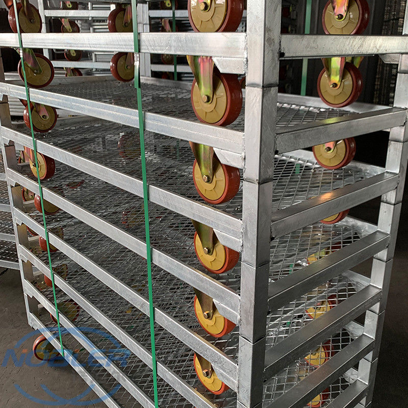 چرخ با ترمز ها تراولی دانمارکی 50 کیلوگرم ظرفیت حمل و نقل ماندگار ماشین حمل و نقل طراحی شده برای کاربردهای صنعتی