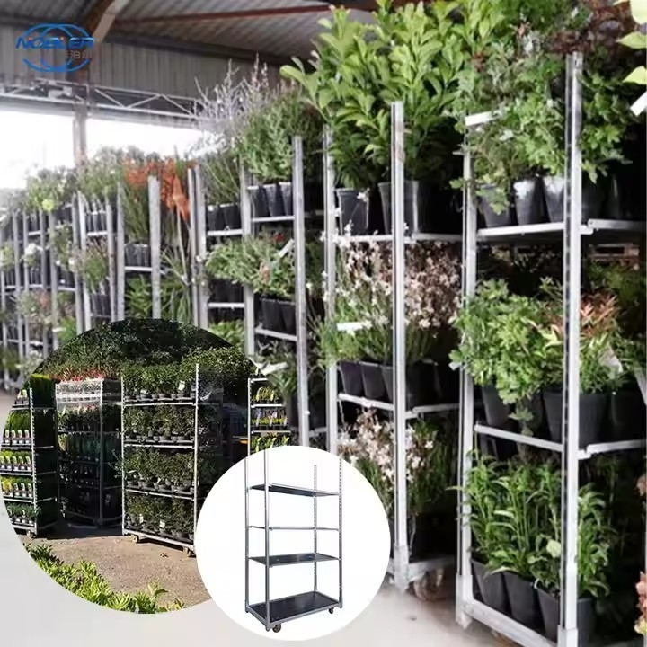 ترولی گل دانمارکی ضد آب با روی گالوانیزه گرم و لایه مشبک