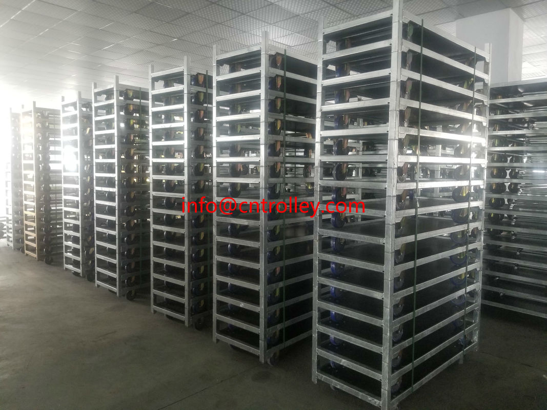 ماشین گل زنک گالوانیزه داغ دانمارکی که دارای پوشش چوبی طبیعی و ظرفیت بارگیری 40 کیلوگرم در هر قفسه برای دستکاری گل های تجاری است